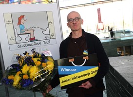 ‘Genderneutraal’ van tekenaar Djanko wint Junior Inktspotprijs 2018, beeld: Beeld en Geluid