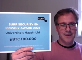 SURF Security en Privacy Award 2021 voor Universiteit Maastricht