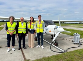 Elektrische lesvluchten op Rotterdam The Hague Airport