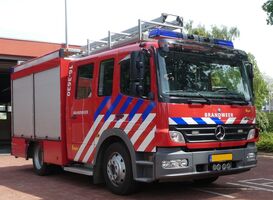 Drie verdachten aangehouden na brand in appartementen KLM Flight Academy